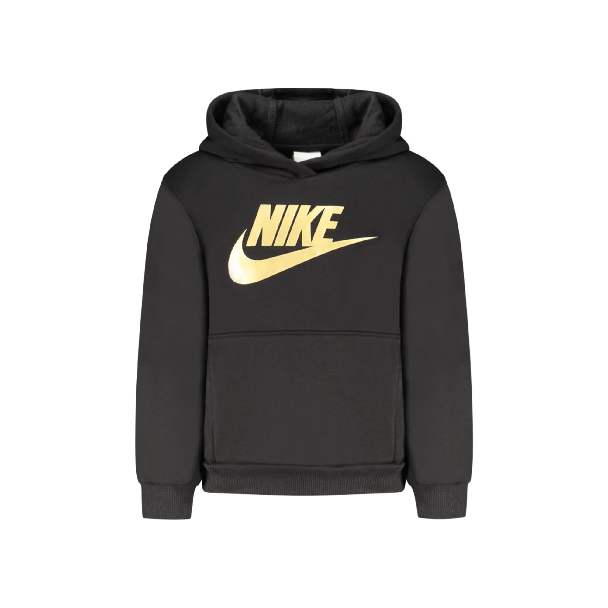 Nike Felpa Maniche Lunghe Unisex Nera Stampa Felpe Nero - foto prodotto